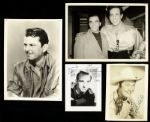 1950s-60s Celebrity Signed Photos & Publicity Photos Incl. Young Elizabeth Taylor Roy Rogers Signed 8 x 10 & 19 Rogers Original Personal Photos  (MEARS Auction LOA)
