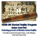 1936-39 Ciudad Trujillo Dragons Dominican Republic Championship Game Used Bat "El Presidente Must Win!" (MEARS A9)