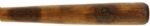 1936-39 Ciudad Trujillo Dragons Dominican Republic Championship Game Used Bat El Presidente Must Win! (MEARS A9)