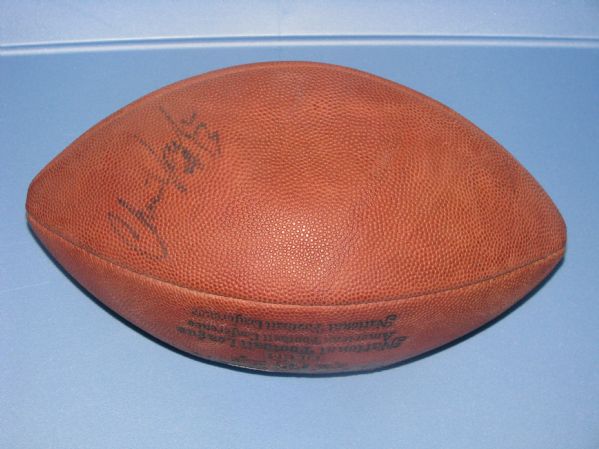 Chris Jacke Packers Single Signed ONFL (Rozelle) Football PSA/DNA
