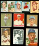 1933-1980 Mid-High Grade Baseball Card Collection (1193) Including Three 1960's Mickey Mantles