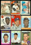 1933-1980 Mid-High Grade Baseball Card Collection (1193) Including Three 1960s Mickey Mantles