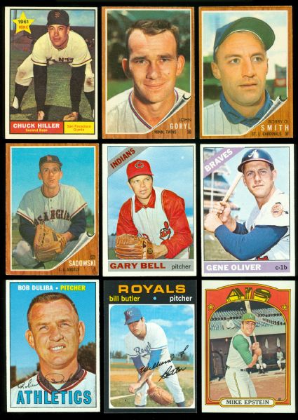 1961-1972 Topps High Number Collection (36)