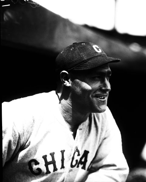 1926 Hack Wilson Chicago Cubs Charles Conlon Original 11" x 14" Photo Hand Developed from Glass Plate Negative & Published (The Sporting News Hologram/MEARS Photo LOA)