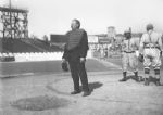 1911 Cy Rigler National League Umpire Charles Conlon Original 11" x 14" Photo Hand Developed from Glass Plate Negative & Published (The Sporting News Hologram/MEARS Photo LOA)