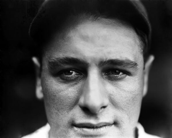 1927 Lou Gehrig New York Yankees Charles Conlon Original 11" x 14" Photo Hand Developed from Glass Plate Negative & Published (The Sporting News Hologram/MEARS Photo LOA)