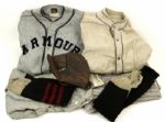 1931 Armour Tech Illinois Tech Game Worn Jersey & Pants Plus Extras (MEARS Auction LOA)