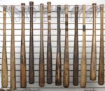1917-31 H&B Louisville Slugger Professional Model Game Used Minor League Bats (Lot of 12) MEARS Auction LOA