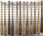 1917-34 H&B Louisville Slugger Professional Model Game Used Bats (Lot of 12) MEARS Auction LOA