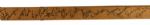 1969-70 Carol Vadnais Oakland Seals Game Used Hockey Stick - (MEARS Auction LOA)