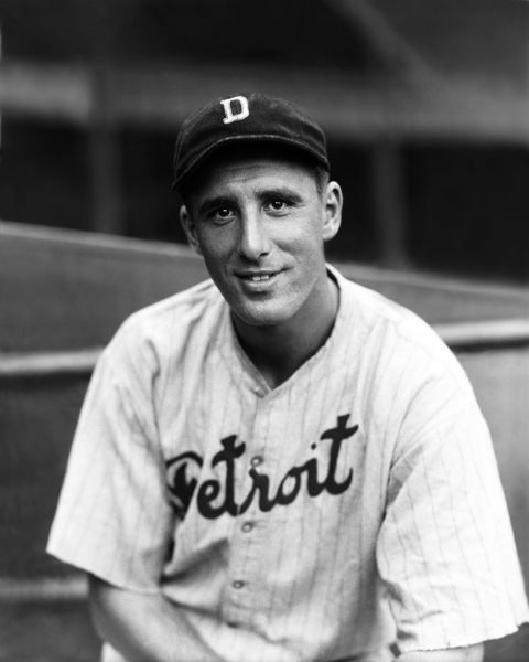 1933 Hank Greenberg Detroit Tigers Charles Conlon Original 11" x 14" Photo Hand Developed from Glass Plate Negative & Published (The Sporting News Hologram/MEARS Photo LOA)