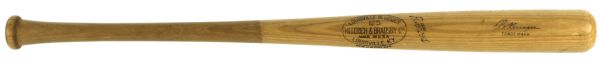 1950s Ernie Krueger Brooklyn Robins H&B Louisville Slugger Professional Model Bat (Post Career) 