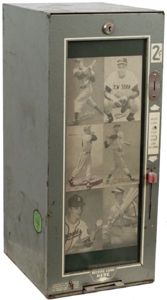 1940s-50s Exhibit Card Machine - 2c