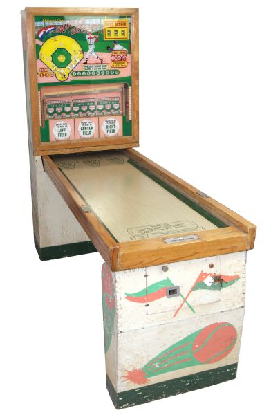 1950s Chicago Coins World Series Massive 78" x 26 1/2" x 34" Machine 