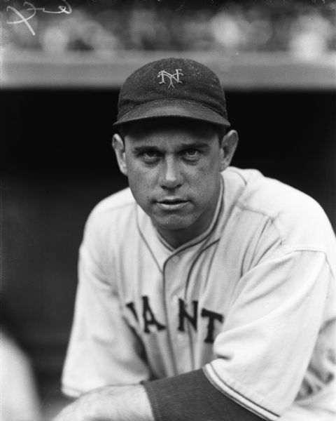 1934 Bill Terry New York Giants Charles Conlon Original 11" x 14" Photo Hand Developed from Glass Plate Negative & Published (The Sporting News Hologram/MEARS Photo LOA)