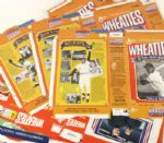 1990s Wheaties Box Covers - Unfolded w/ Lou Gehrig Babe Ruth Ken Griffey Jr. (Lot of 9) 