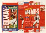 1990s Wheaties Box Covers - Unfolded w/ Lou Gehrig Babe Ruth Ken Griffey Jr. (Lot of 9) 
