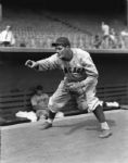 1938 Bill Lee Chicago Cubs Charles Conlon Original 11" x 14" Photo Hand Developed from Glass Plate Negative & Published (The Sporting News Hologram/MEARS Photo LOA)