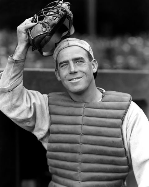 1932 Benny Bengough St. Louis Browns Charles Conlon Original 11" x 14" Photo Hand Developed from Glass Plate Negative & Published (The Sporting News Hologram/MEARS Photo LOA)