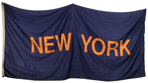 1980s-90s St. Louis Cardinals  Busch Stadium Banner Flag 104" x 52" New York Mets 