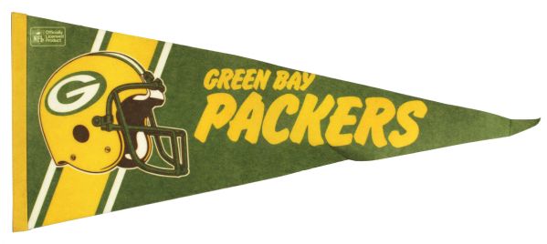 1970s-90s Collection of Sports Pennants Incl. ABA NBA AFL NFL MLB  - Lot of 103