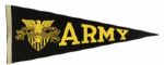 1970s-90s Collection of Sports Pennants Incl. ABA NBA AFL NFL MLB  - Lot of 103