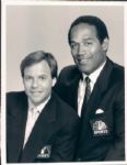 1968-90 O.J. Simpson San Francisco 49ers and Buffalo Bills TSN Collection Archives Original Photo (Sporting News Collection Hologram/MEARS Photo LOA) - Lot of 17