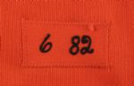 1982 Rennie  Stennett San Francisco Giants Game Worn Alternate Orange Jersey (MEARS Auction LOA & Giants Team LOA)
