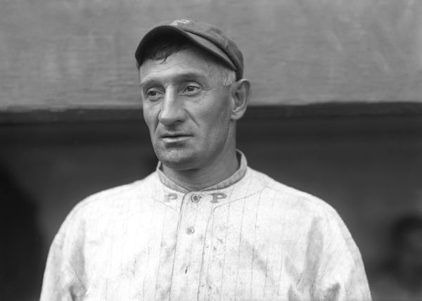 1914 Honus Wagner Pittsburgh Pirates Charles Conlon Original 11" x 14" Photo Hand Developed from Glass Plate Negative & Published (The Sporting News Hologram/MEARS Photo LOA)