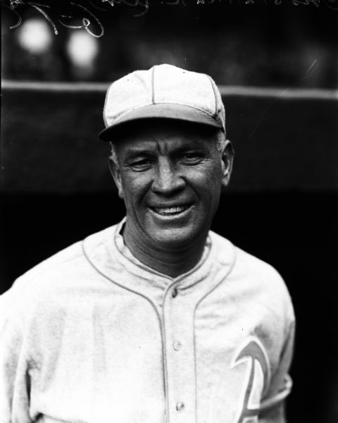 1928 Tris Speaker Philadelphia Athletics "TSN Archives" Charles Conlon Original 11" x 14" Print Hand Developed From Glass Plate Negative (MEARS LOA) Rare
