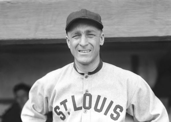1914 Branch Rickey St. Louis Browns Charles Conlon Original 11" x 14" Photo Hand Developed from Glass Plate Negative & Published (The Sporting News Hologram/MEARS Photo LOA)