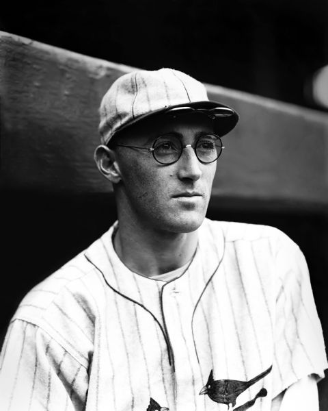 1929 Chick Hafey St. Louis Cardinals Charles Conlon Original 11" x 14" Photo Hand Developed from Glass Plate Negative & Published (The Sporting News Hologram/MEARS Photo LOA)