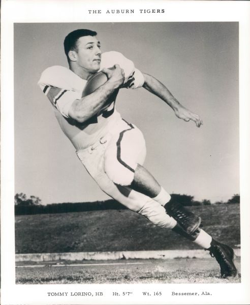 1957-58 Auburn University Tigers Football "The Sporting News Collection Archives" Original Photos (Sporting News Collection Hologram/MEARS Photo LOA) - Lot of 13