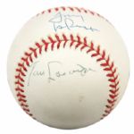 1994-2001 Top Managers Signed Baseball - Lot of 2 w/Tony LaRussa Tommy Lasorda Joe Torre - JSA 