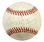 500 Home Run Club Signed Baseball - Lot of 6 With Mathews McCovey Murray Frank Robinson Banks Reggie Jackson - JSA 