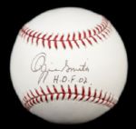1980s Hall of Fame Single-Signed Baseball - Lot of 9 w/ Ford Feller Berra Brooks Robinson Bench Musial Schoendienst Ozzie Smith - JSA 