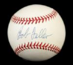 1980s Hall of Fame Single-Signed Baseball - Lot of 9 w/ Ford Feller Berra Brooks Robinson Bench Musial Schoendienst Ozzie Smith - JSA 