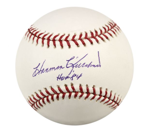 2004 Harmon Killebrew Minnesota Twins Single Signed OML (Selig) Baseball "HOF 84" - JSA 
