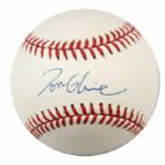2000s Tom Glavine Atlanta Braves Single Signed ONL (Coleman) Baseball - JSA 