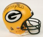 1994-97 Green Bay Packers Signed Collection - 2 Hats Cards Mini-Helmet w/Reggie White Autograph - JSA 