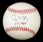 1990s-2000s Signed Baseball - Lot of 7 w/Denny McClain  Ryan Zimmerman (MEARS Auction LOA) 