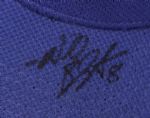 2009 Willie Bloomquist Kansas City Royals Signed Worn Batting Practice Cap