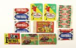 1950s and 60s Baseball and Football Card Wrappers - Lot of 10