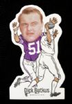 1972 Dick Butkus Chicago Bears NFPA Vinyl Sticker