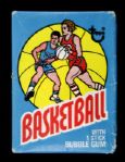 1975-76 Topps Basketball Unopened Pack 