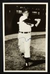 1954 Al Rosen Cleveland Indians Signed Postcard - JSA 