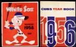 1951-68 Chicago White Sox Yearbooks Score Cards and Team Photo - Lot of 19