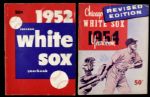 1951-68 Chicago White Sox Yearbooks Score Cards and Team Photo - Lot of 19