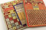 1940-50 circa Gambling Board - Lot of 2 & Boxing Pull Tab 