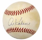 1984-94 Al Kaline Detroit Tigers Single Signed OAL (Brown) Baseball - JSA 